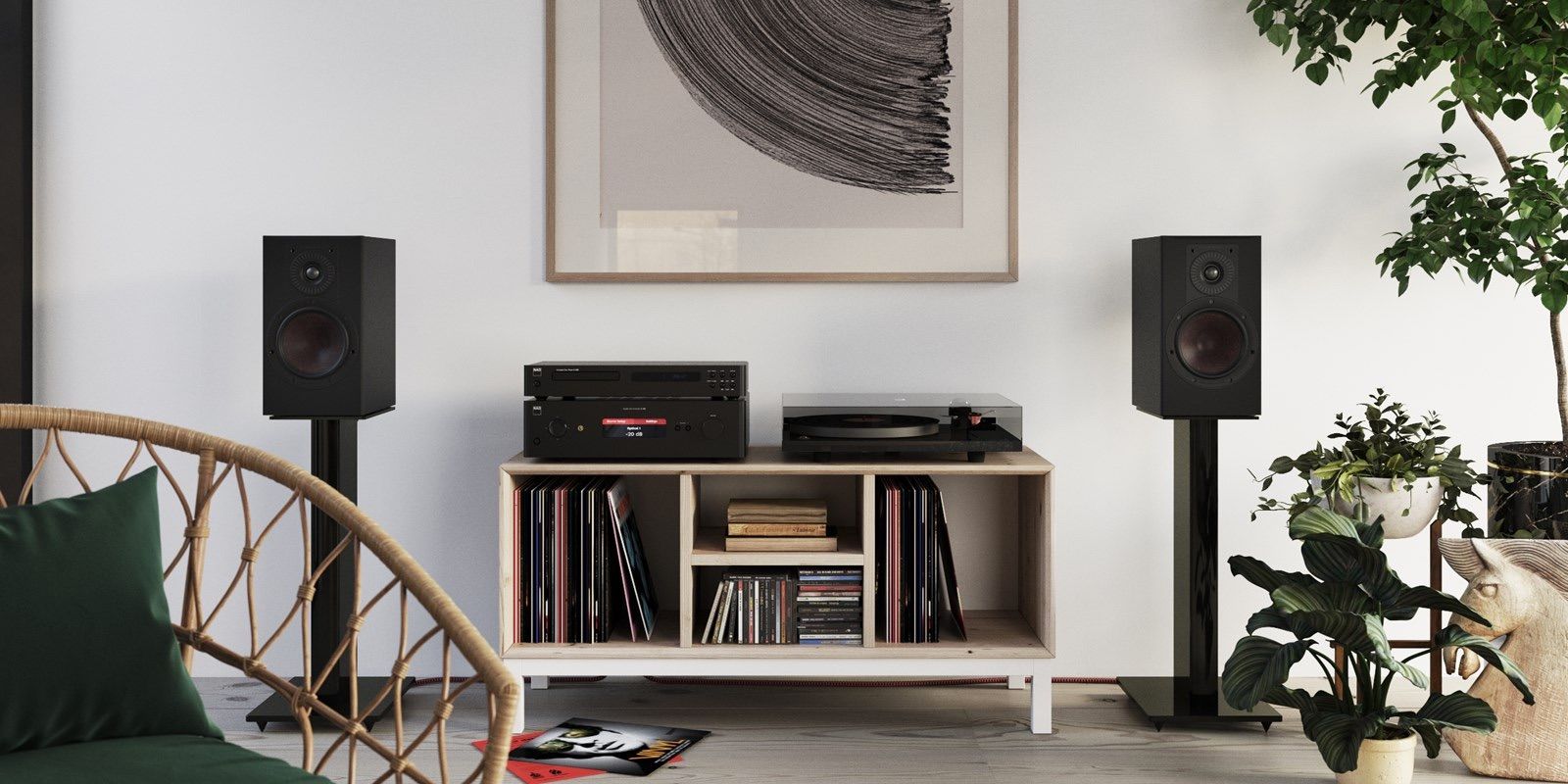 Dali Opticon 2 Mk2 En Salon Con Electronica De Nad