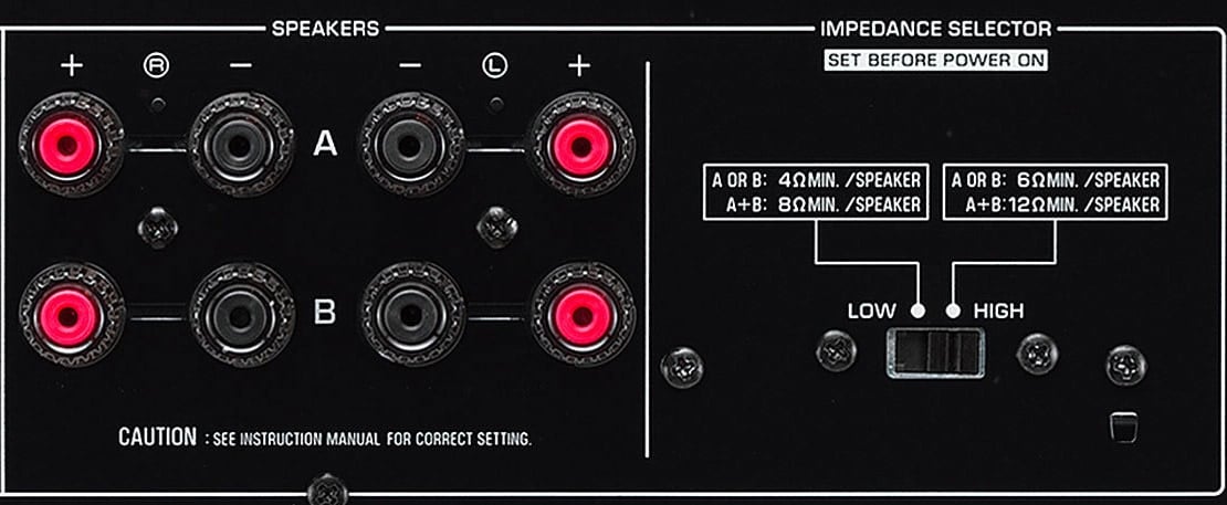 Desvelamos el misterio de los terminales A+B en tu amplificador Image