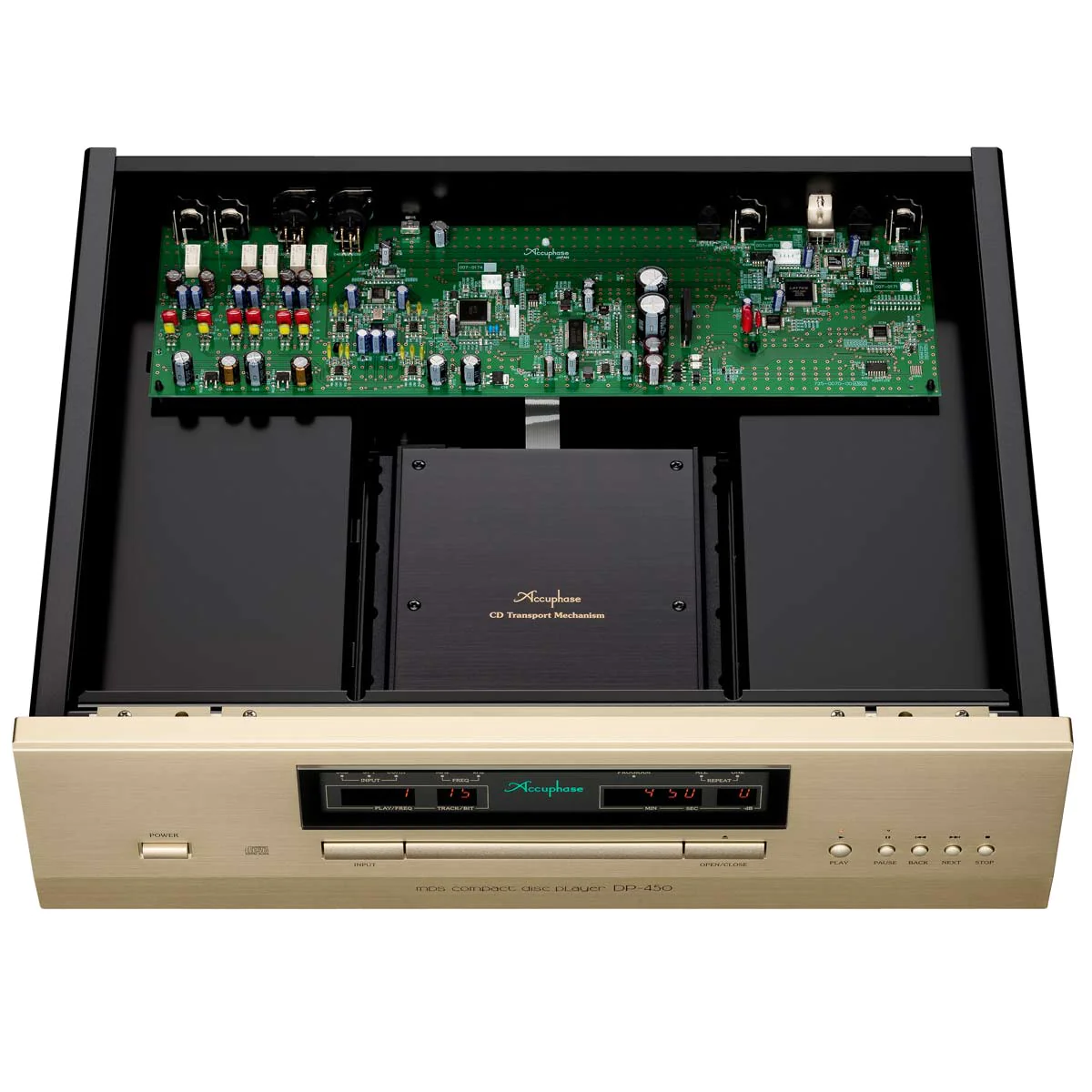 Accuphase DP-450 <strong>Interfaz digital</strong> versátil