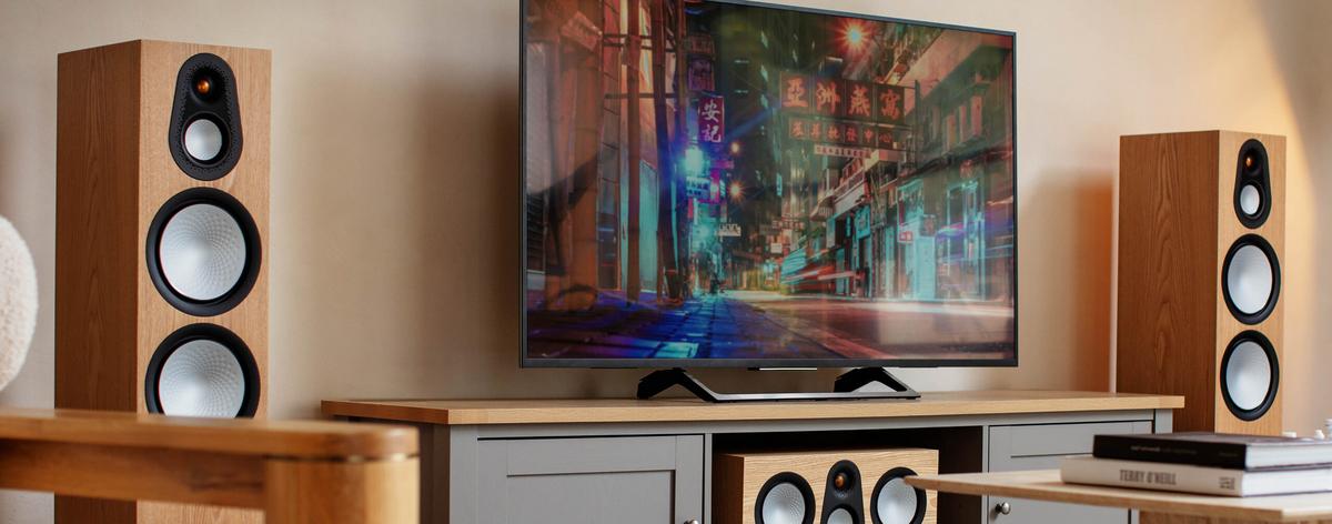 Monitor Audio Silver 500 7G Monitor Audio Silver 500 7G Calidad de <strong>audio dinámica</strong>