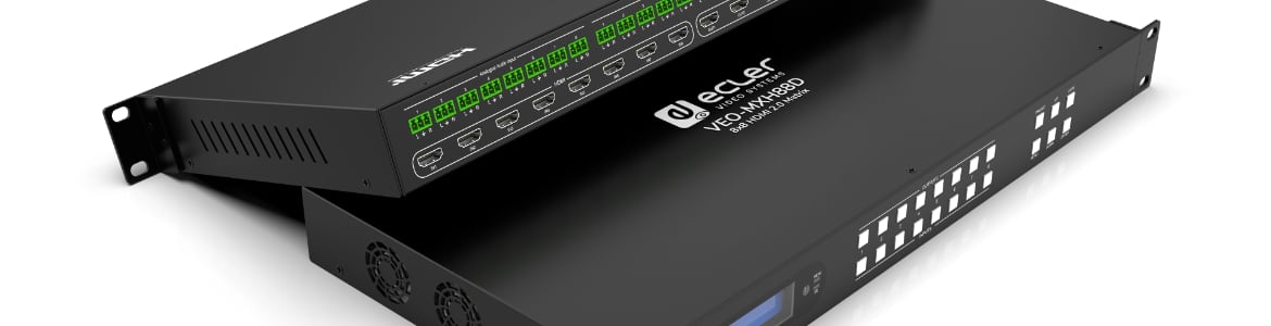 Cabecera Matrices de vídeo de Ecler