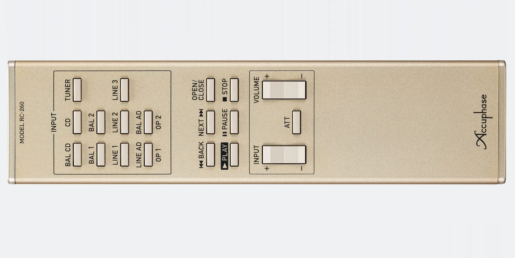 Accuphase E-3000 Accuphase E-3000 Control de <strong>volumen</strong>