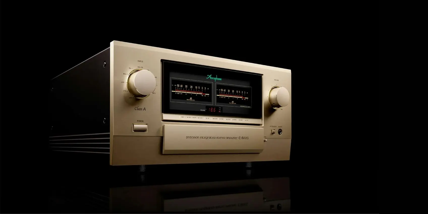 Accuphase E-800S Entrega de <strong>potencia</strong>
