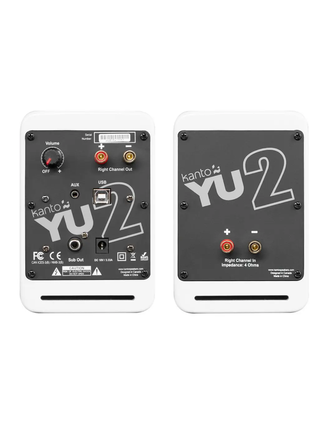 Kanto YU2 Parte trasera