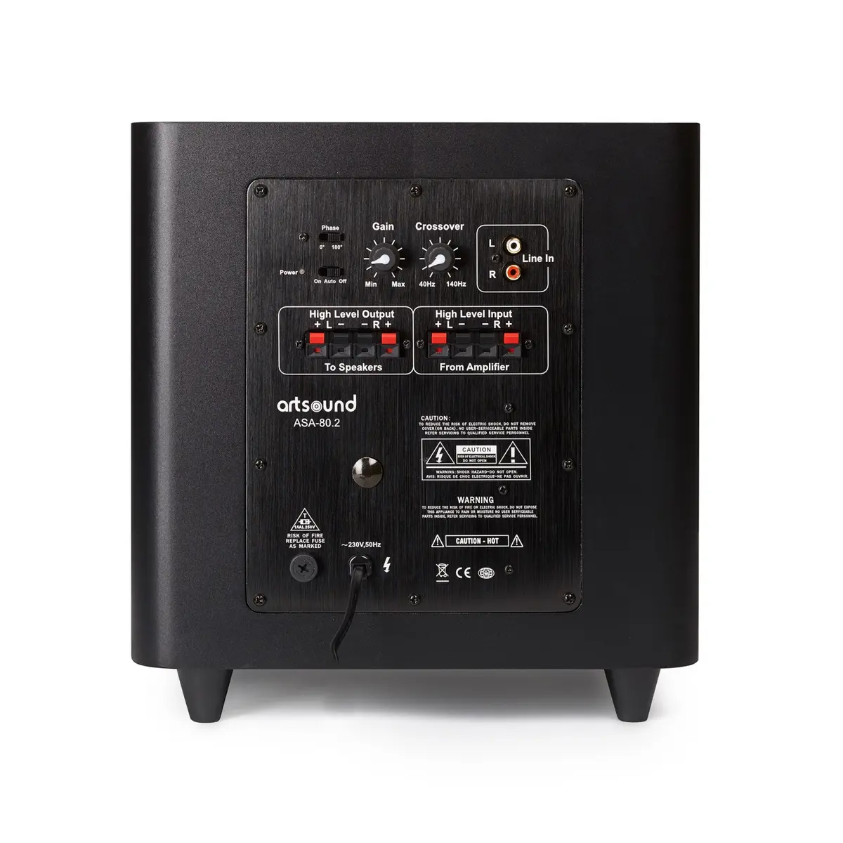 Artsound ASA80.2 Parte trasera