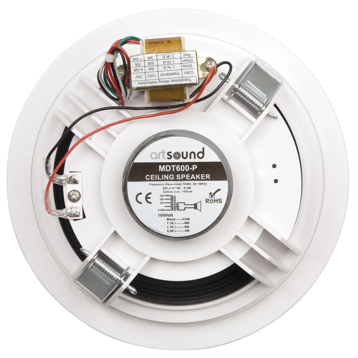 Artsound MDT600-P Parte trasera