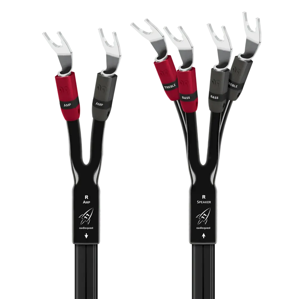 Audioquest Rocket 11 Single BiWire con espadas plata