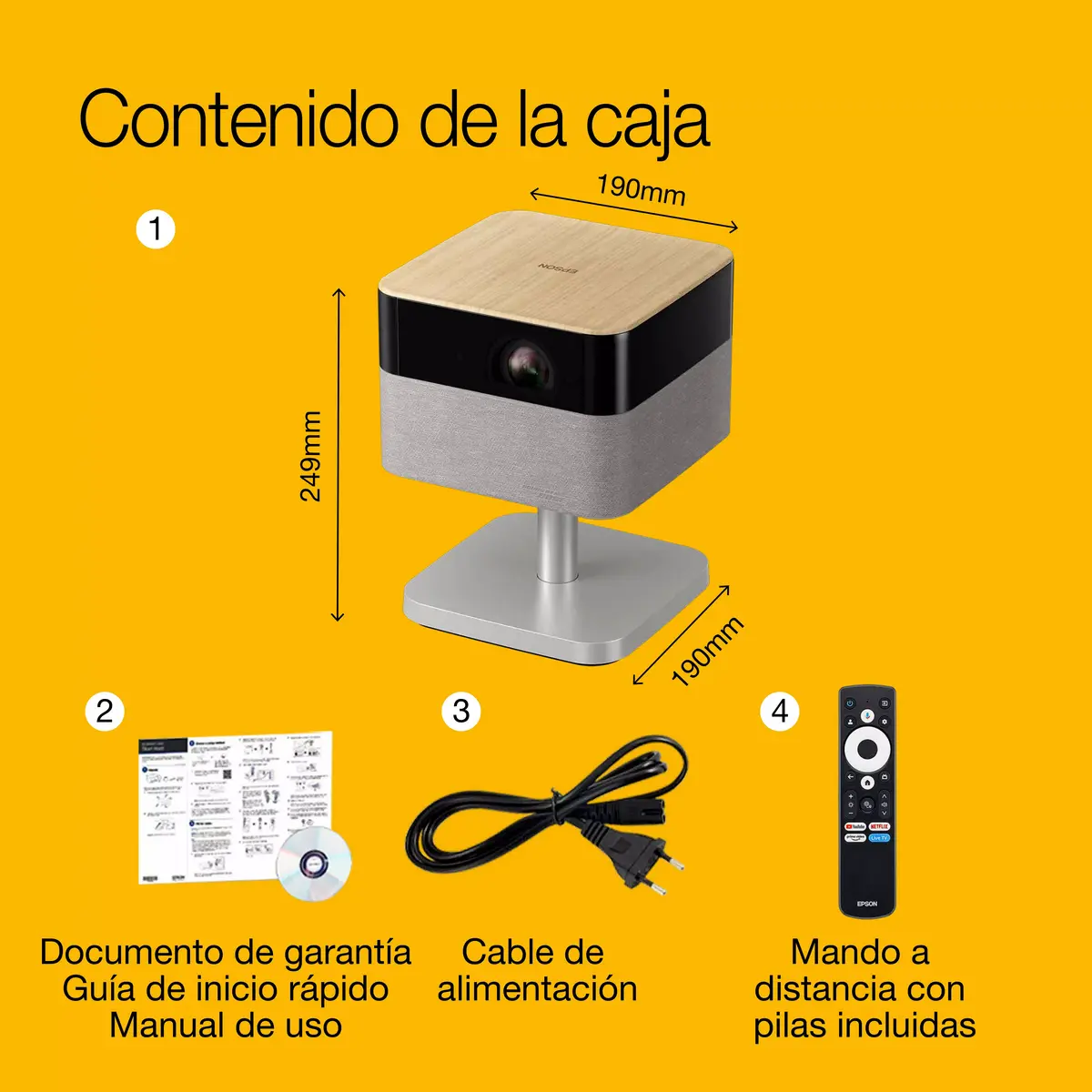 Epson EF-72 Parte trasera