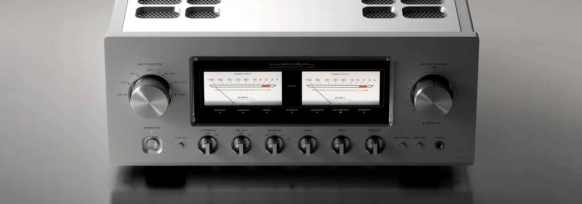 Luxman L-509X (Vorführgerät) Stabile und saubere Stromversorgung