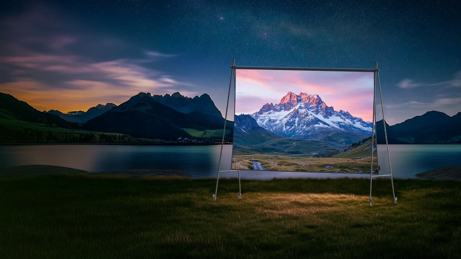 Xgimi Pantalla 70" Outdoor <strong>Superficie</strong> lavable y lisa