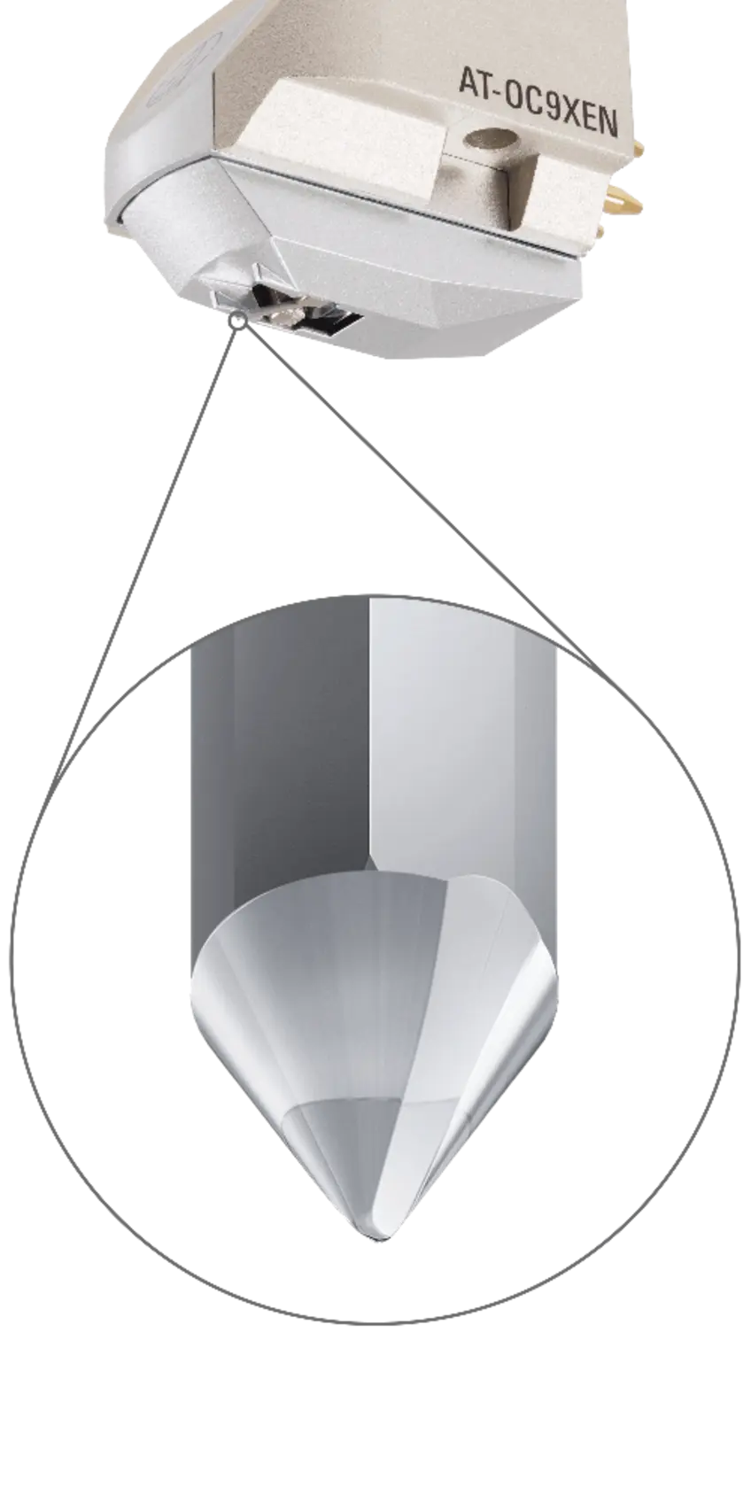 Audio-Technica AT-OC9XEN <strong>Bobina móvil dual</strong> con cobre PCOCC