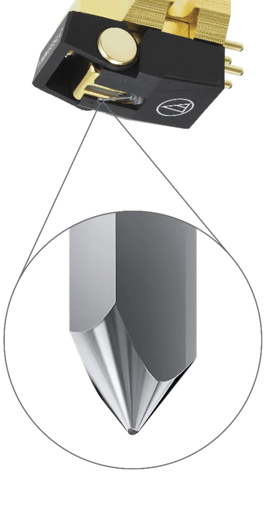 Audio-Technica VM760xSL <strong>Chasis</strong> de aluminio con orificios roscados