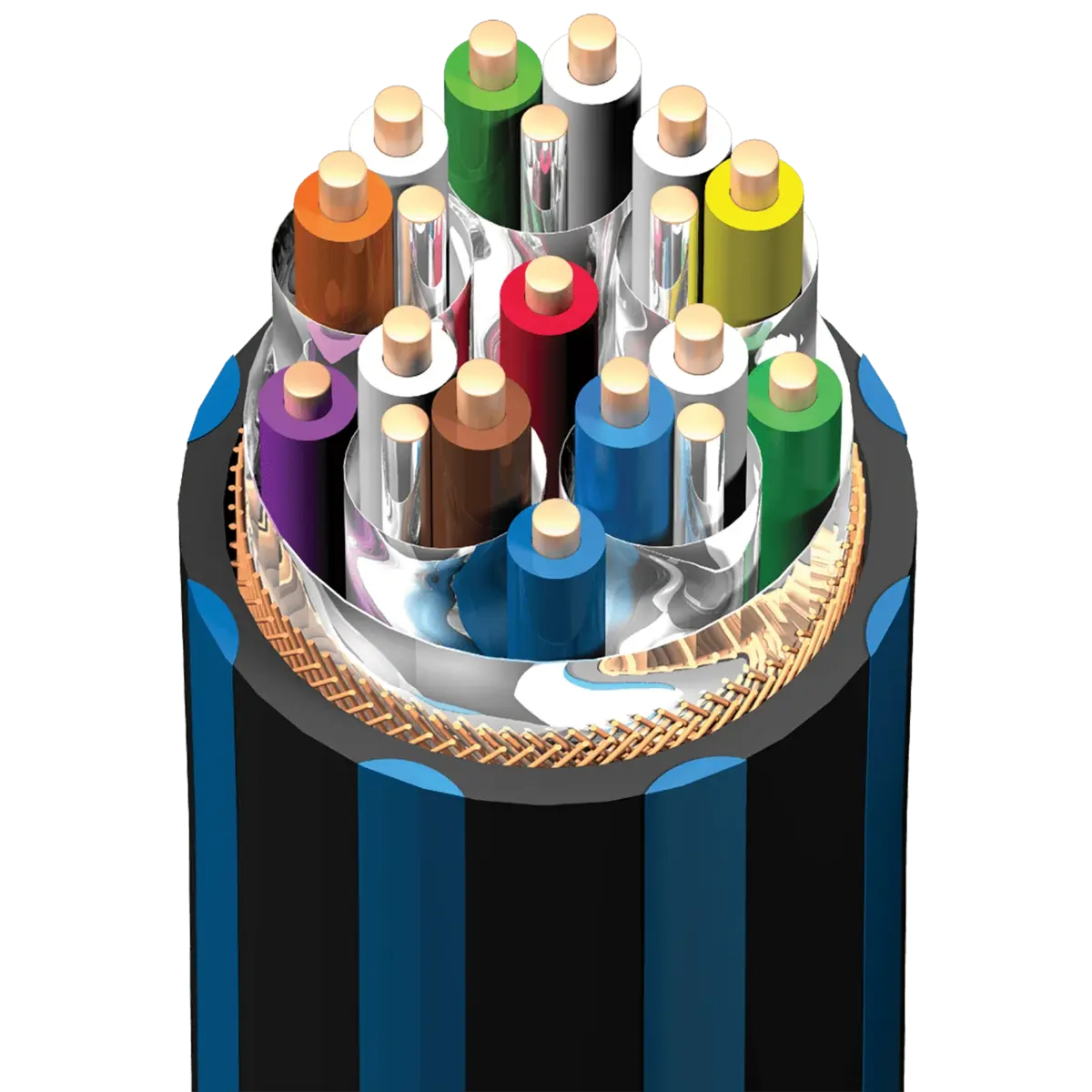 Audioquest Blueberry 18 Audioquest Blueberry 18 <strong>Conductores</strong> de cobre de grano largo (LGC)