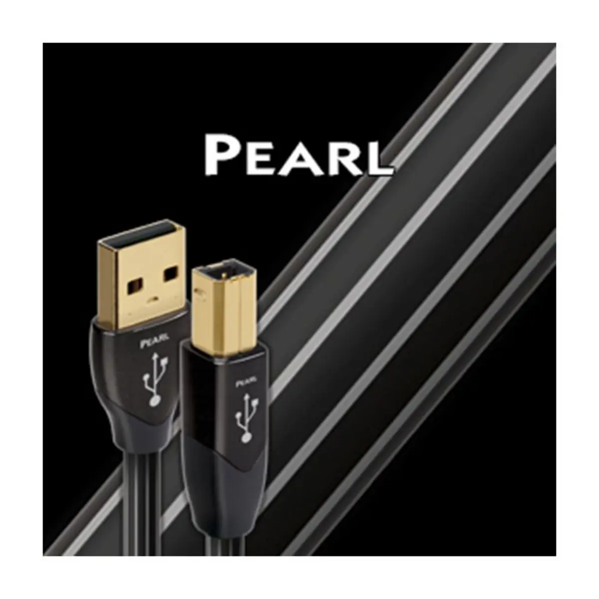 Audioquest Pearl USB 2.0 A > B <strong>Conductores</strong> sólidos de cobre de grano largo (LGC)