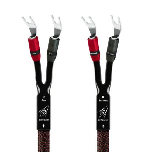 carátula Audioquest Rocket 33 Full Range con espadas plata -