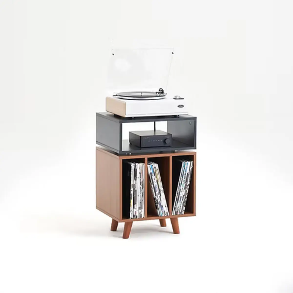 Norstone Stockholm 700 <strong>Capacidad</strong> de almacenamiento para vinilos y accesorios