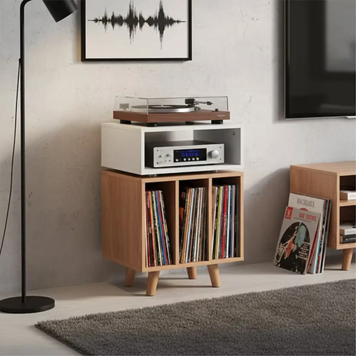 Norstone Stockholm 700 <strong>Estructura</strong> vertical de tres niveles optimizada