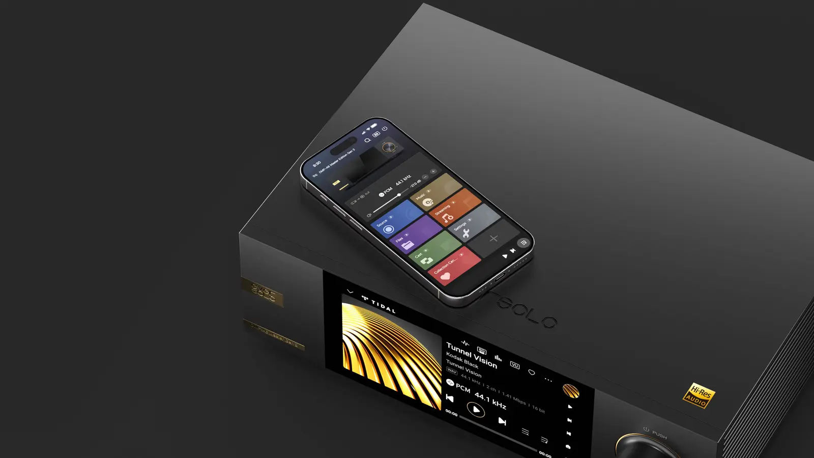 Eversolo DMP-A6 Gen 2 Master Edition <strong>Fuente lineal</strong> con transformador toroidal y reloj de femtosegundo