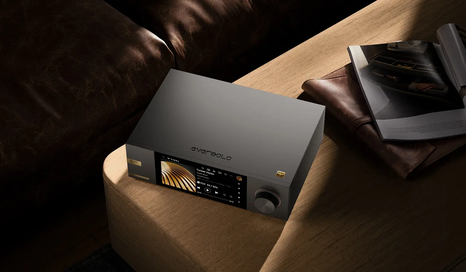 Eversolo DMP-A6 Gen 2 Master Edition <strong>Pantalla táctil</strong> de 6 pulgadas, app de control y diseño en aluminio