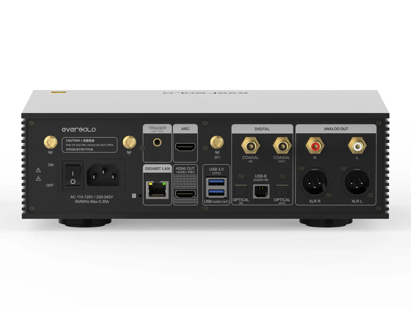 Eversolo DMP-A6 Gen 2 Master Edition Parte trasera