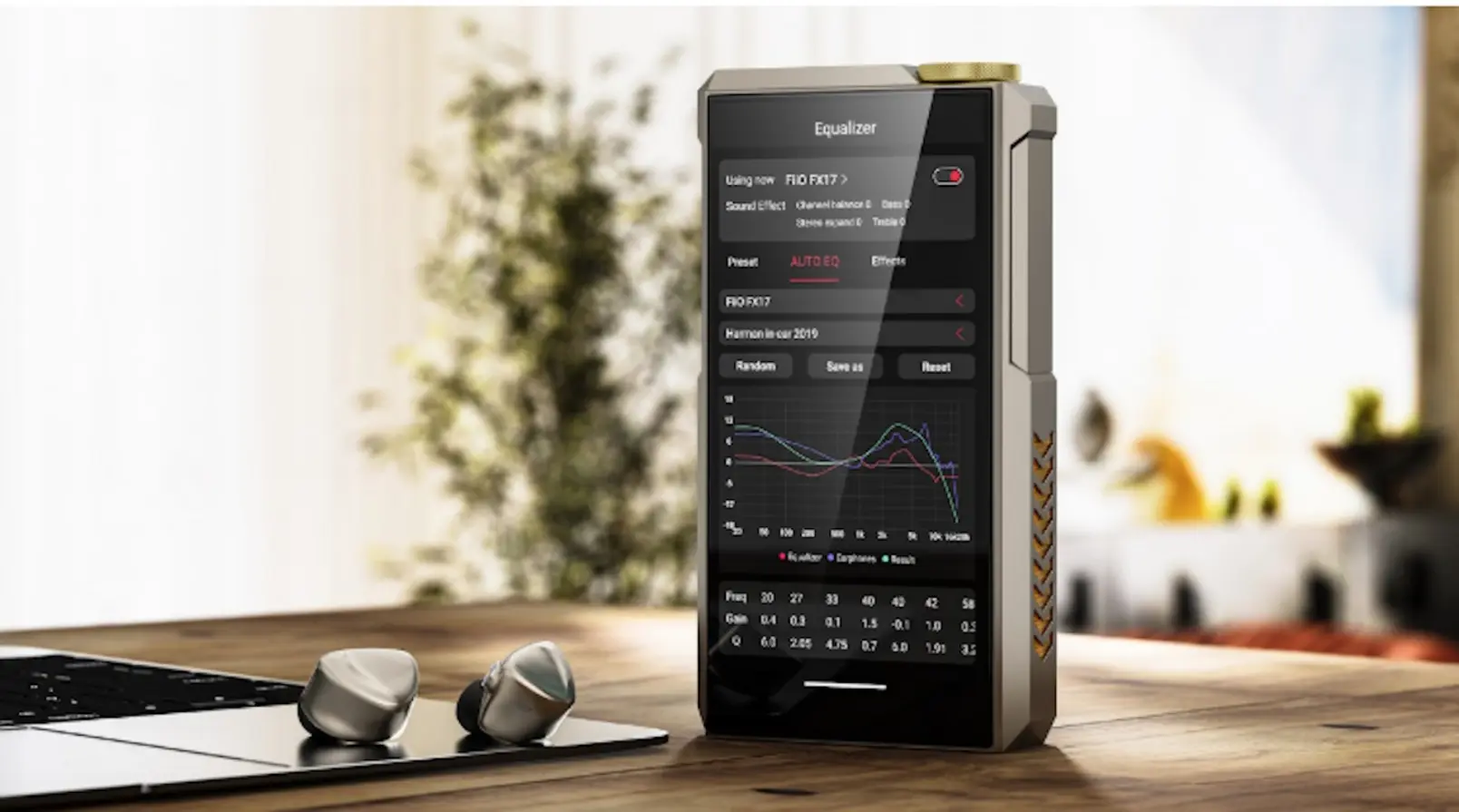 Fiio M27 <strong>Potencia de salida</strong> y modos de ganancia