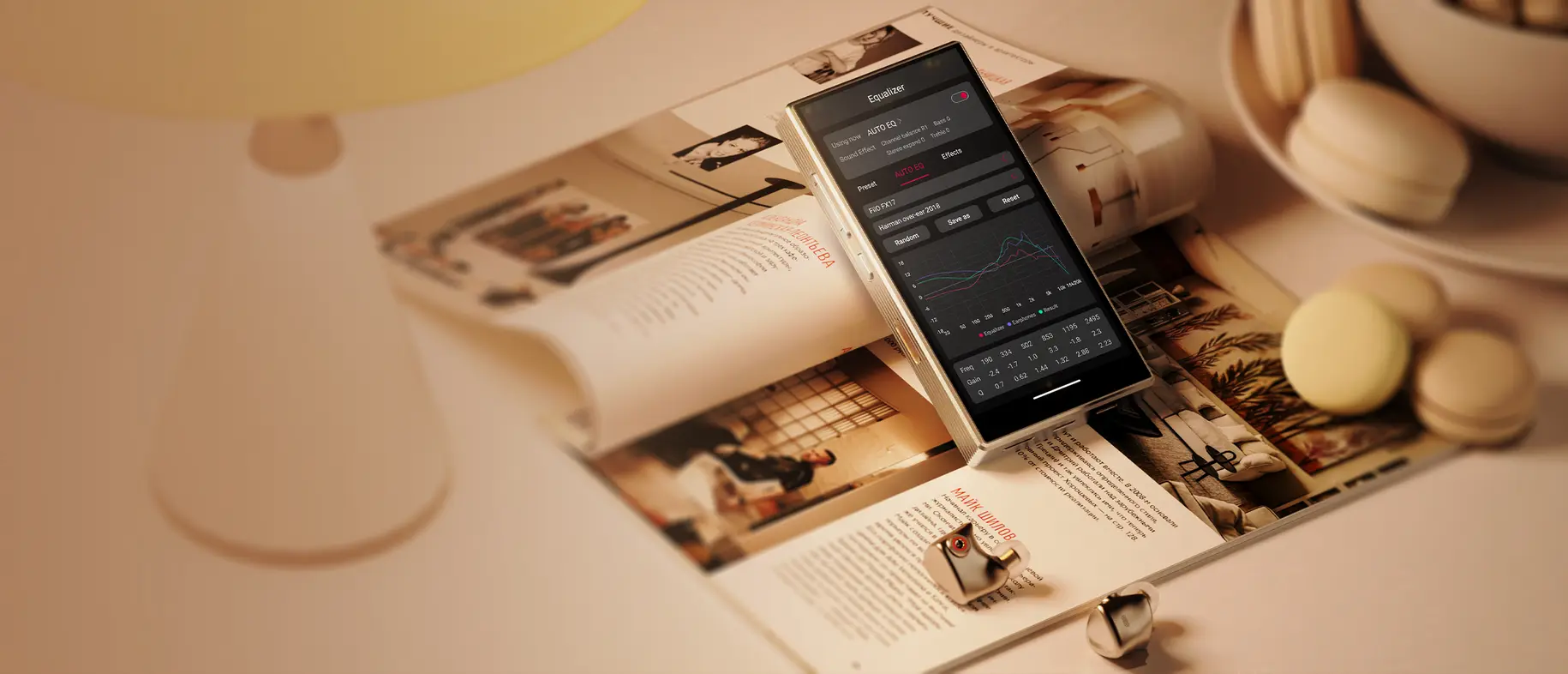 Fiio M33 R2R <strong>Android 13</strong>, almacenamiento y rendimiento del sistema