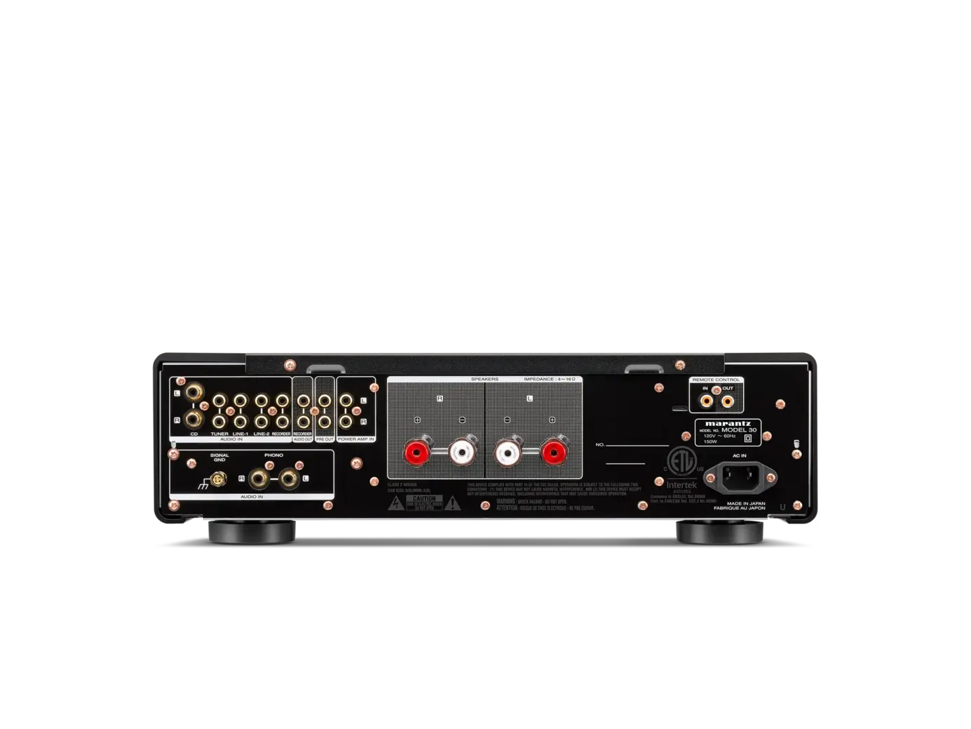 Marantz Model 30 Parte trasera