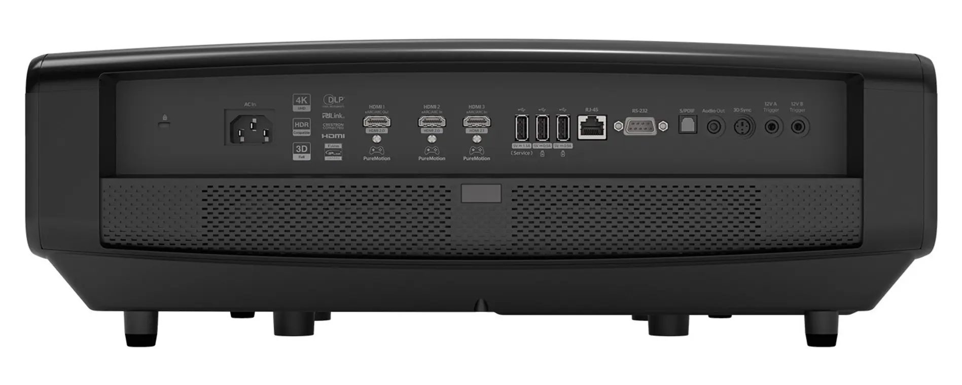 Optoma UHZ68LV Parte trasera
