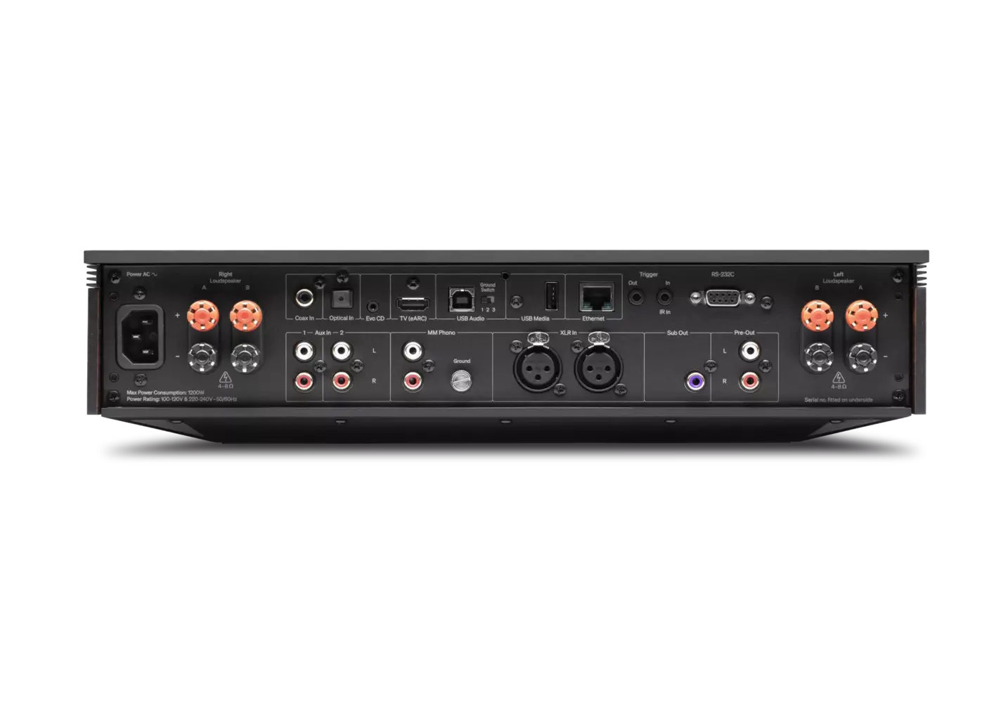 Cambridge Audio EVO 300 Parte trasera