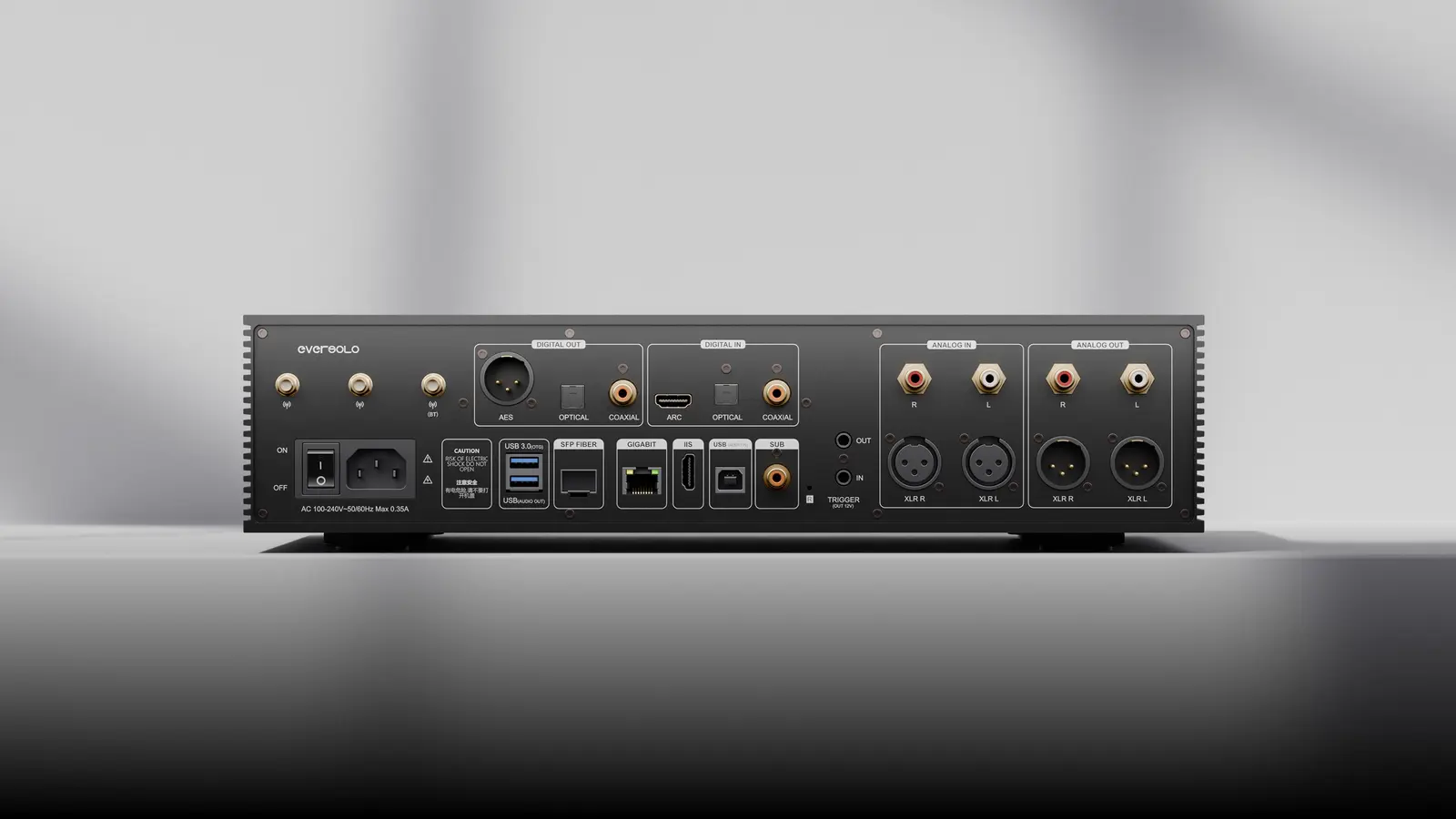 Eversolo DMP-A8 Gen 2 Eversolo DMP-A8 Gen 2 Parte trasera