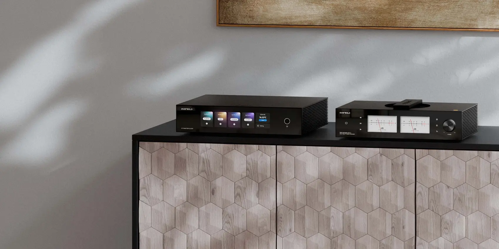 Eversolo DMP-A8 Gen 2 Master Edition Eversolo DMP-A8 Gen 2 Master Edition <strong>Pantalla</strong> y ajuste a la sala