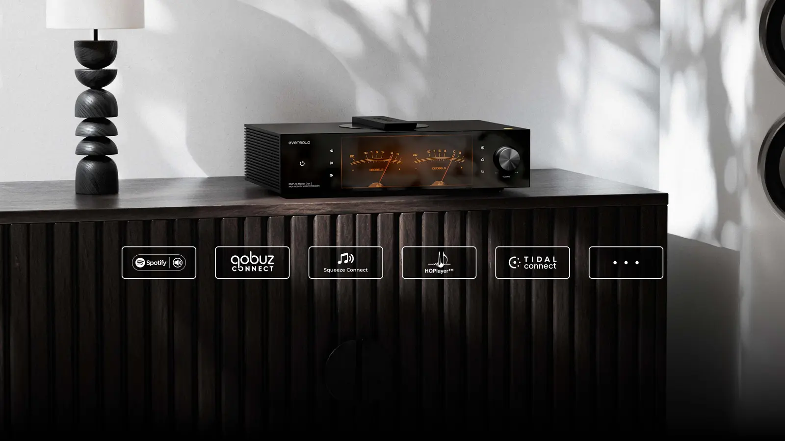 Eversolo DMP-A8 Gen 2 Master Edition Eversolo DMP-A8 Gen 2 Master Edition <strong>Streaming</strong> y biblioteca propia