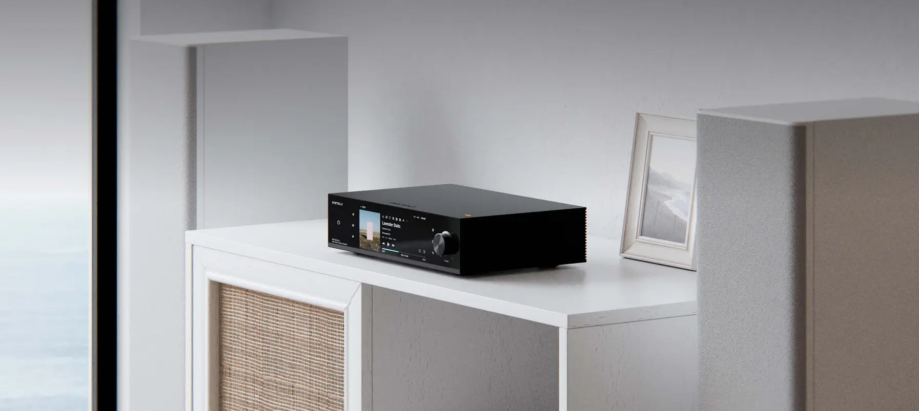 Eversolo DMP-A8 Gen 2 Eversolo DMP-A8 Gen 2 <strong>Pantalla</strong>, control y biblioteca