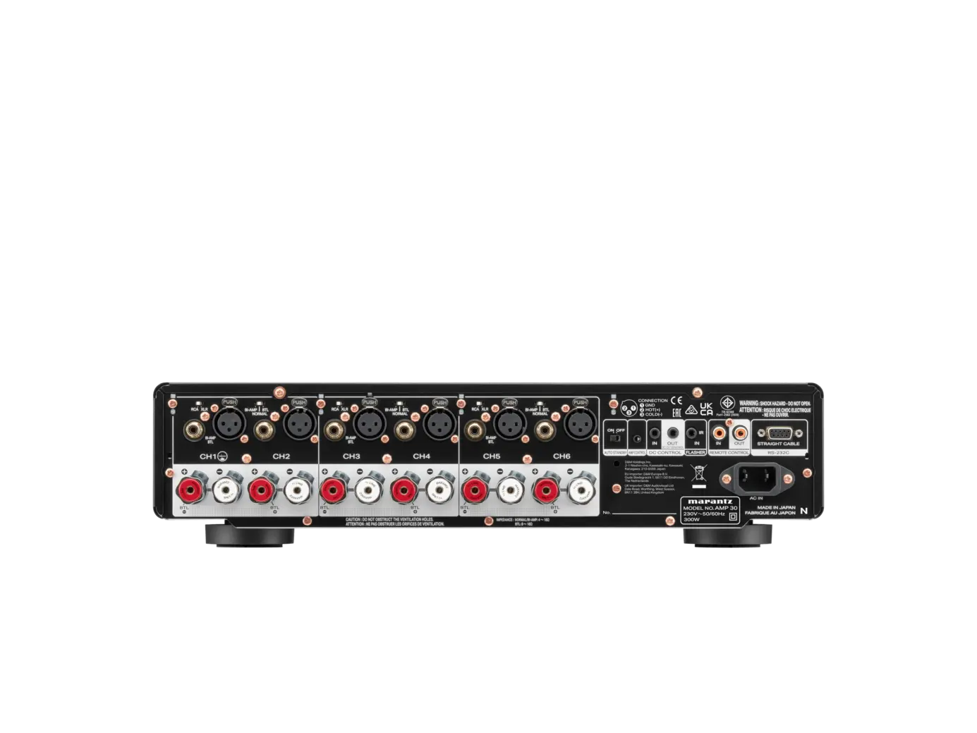 Marantz Amp 30 Parte trasera