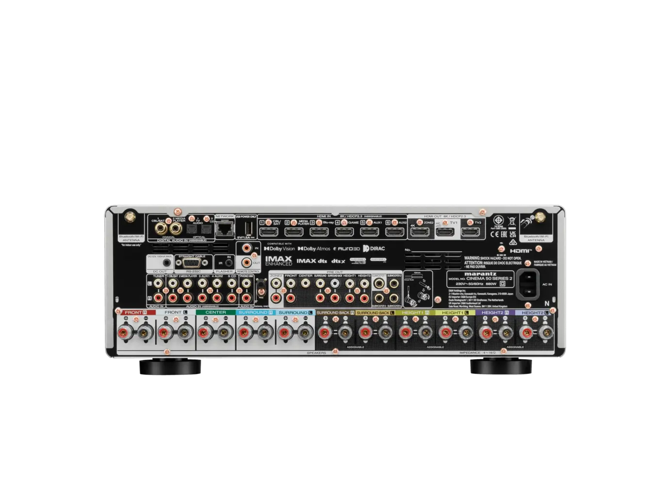 Marantz Cinema 50 Series 2 Marantz Cinema 50 Series 2 Parte trasera