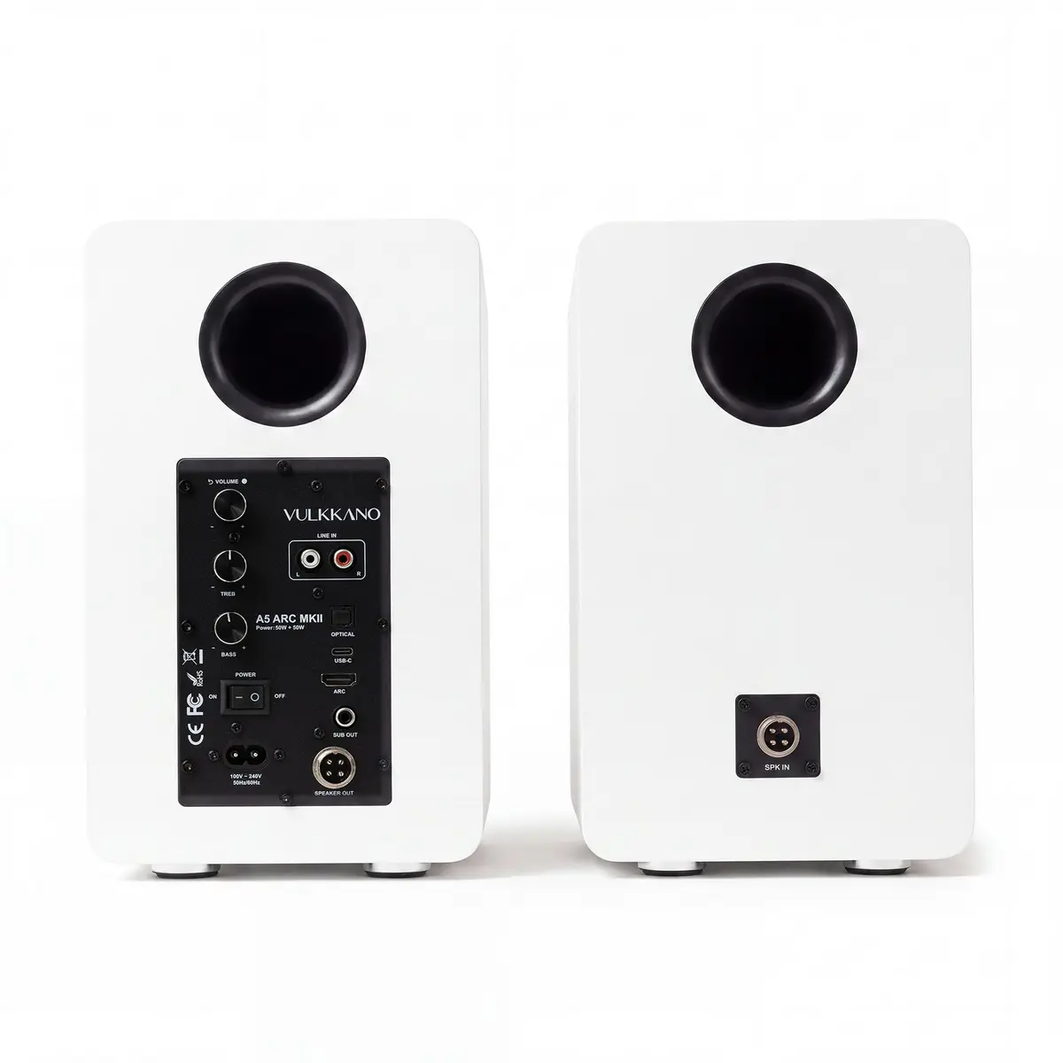 Vulkkano A5 ARC MKII Vulkkano A5 ARC MKII Parte trasera